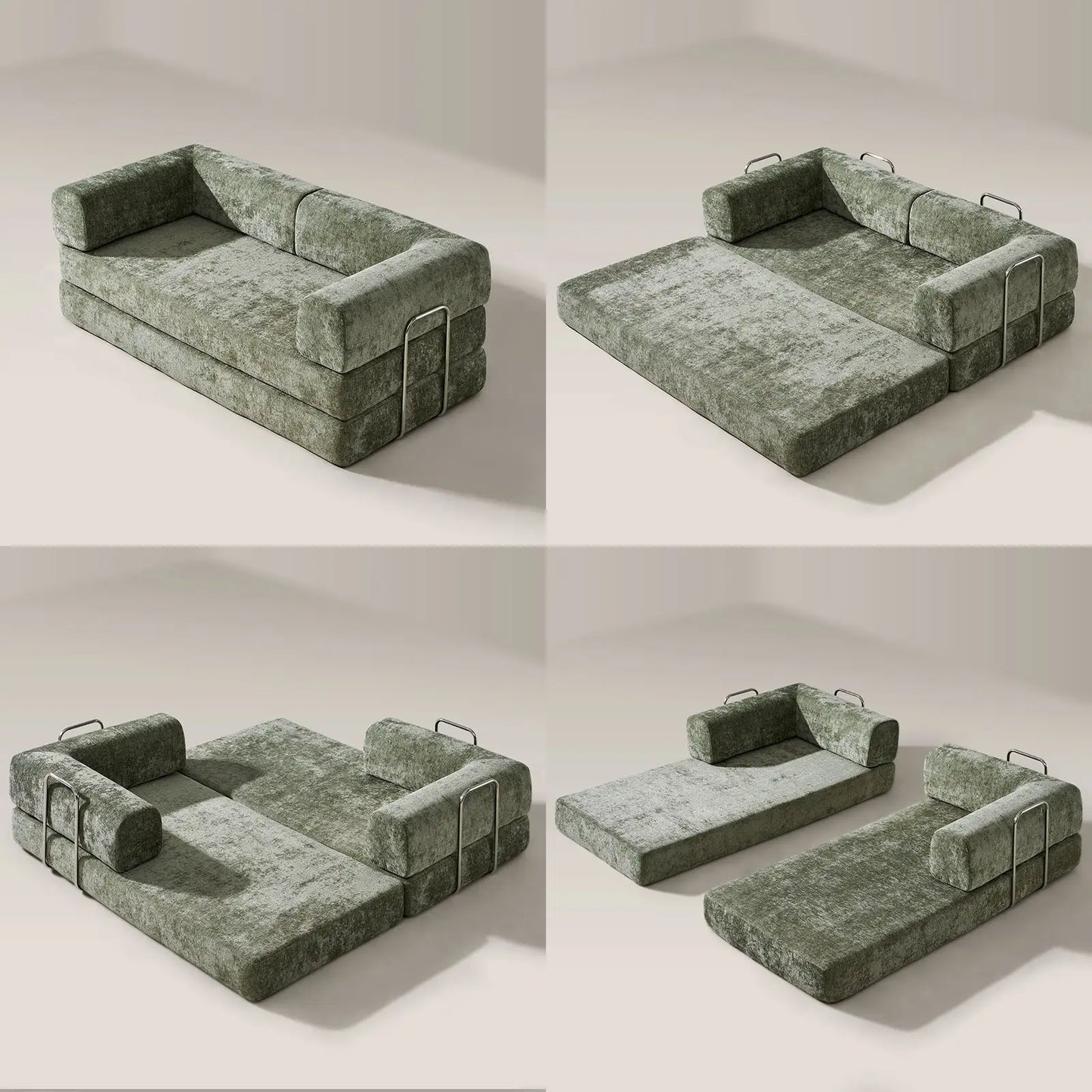 Hugo Vaccum-Packed Convertible Sofa Bed-4