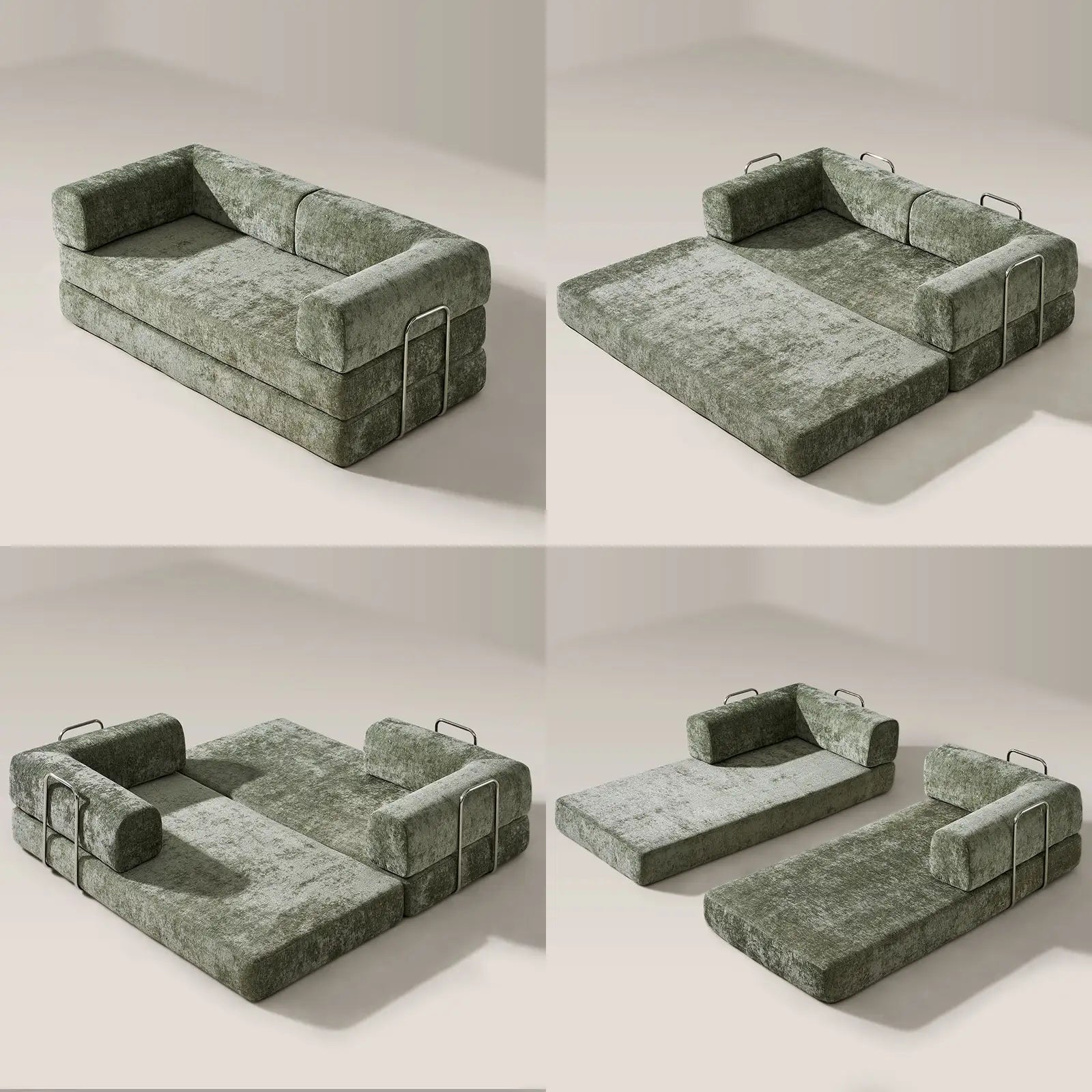 Hugo Vaccum-Packed Convertible Sofa Bed-4