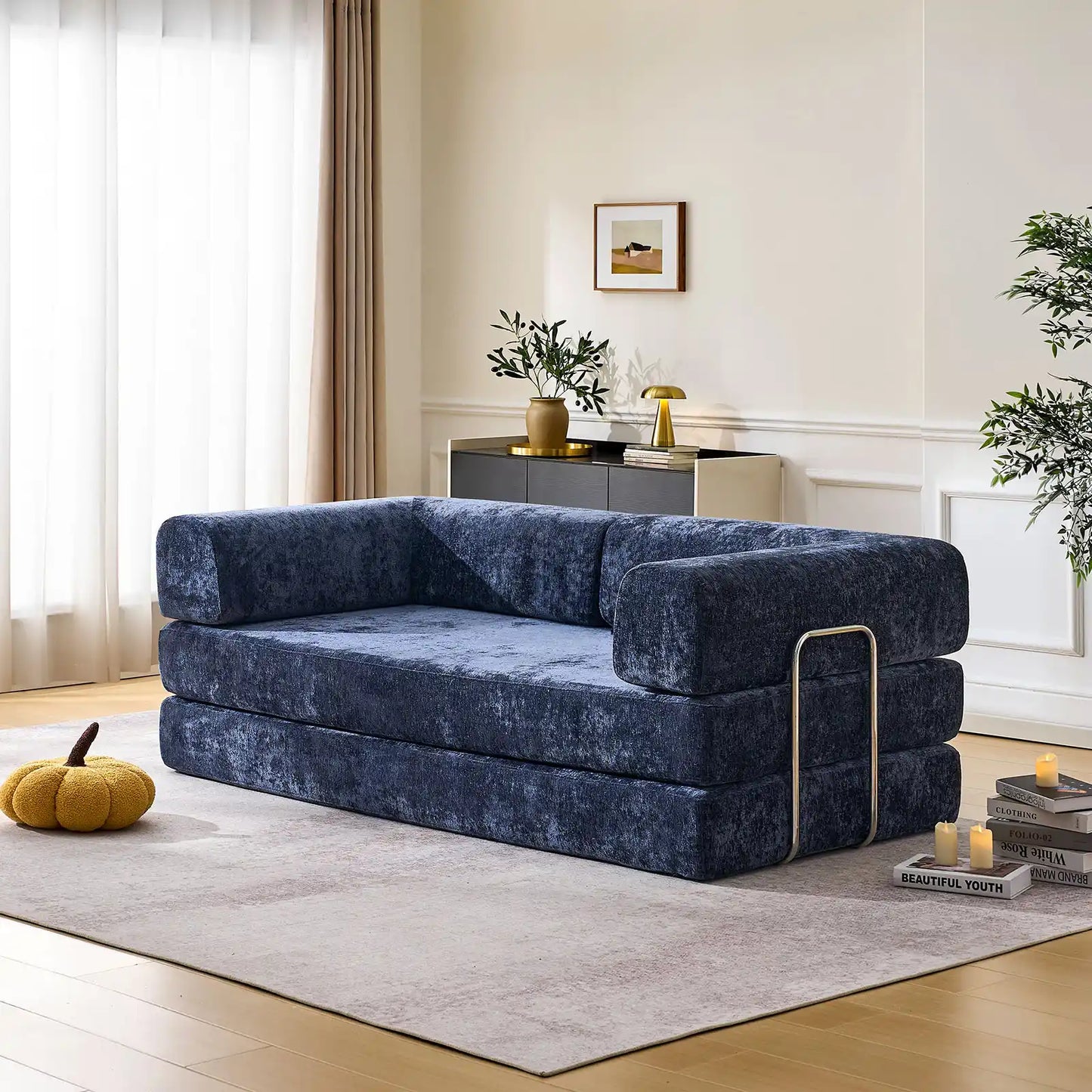 Hugo Vaccum-Packed Convertible Sofa Bed-7