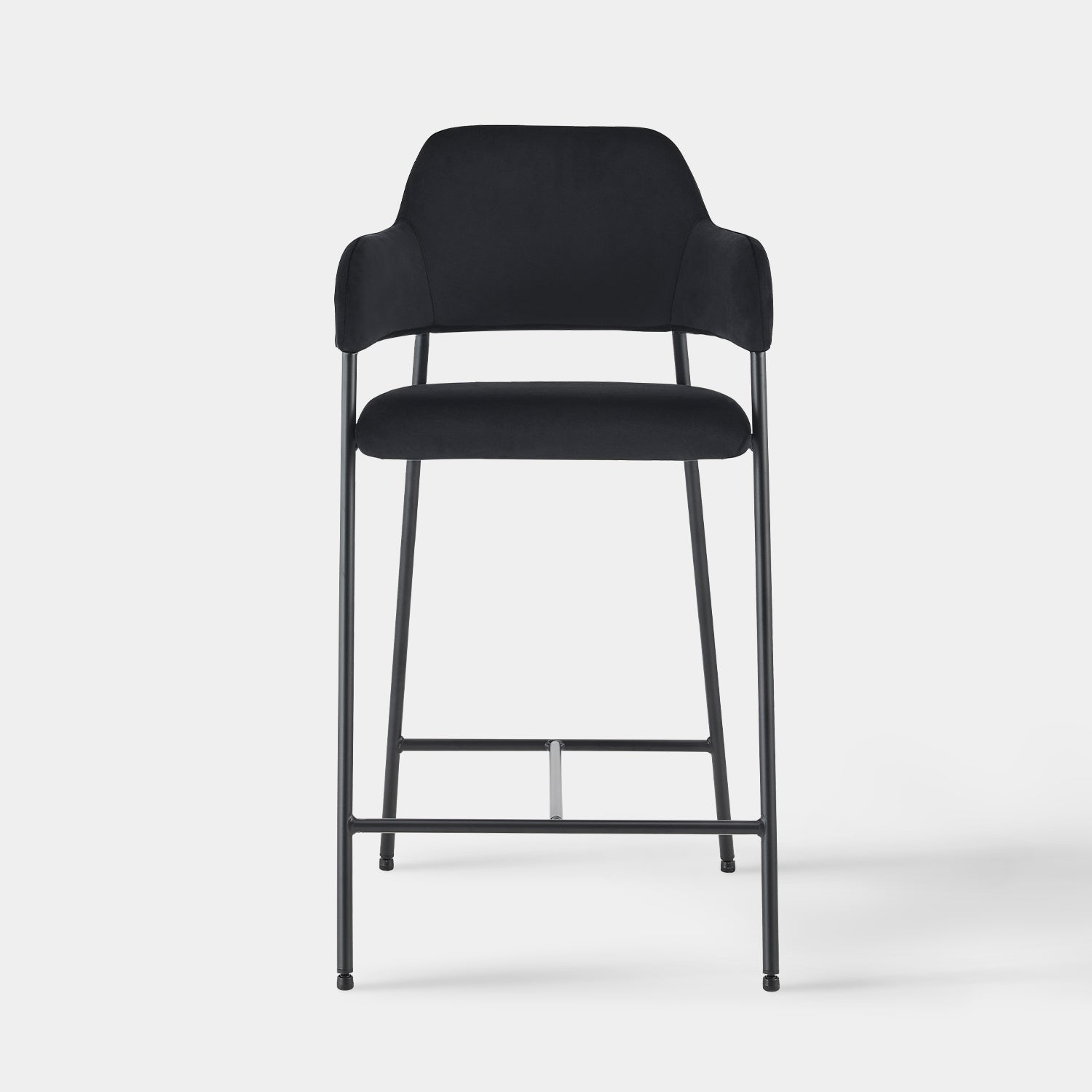Lukka Velvet Bar Stool [65cm][Set of 2]