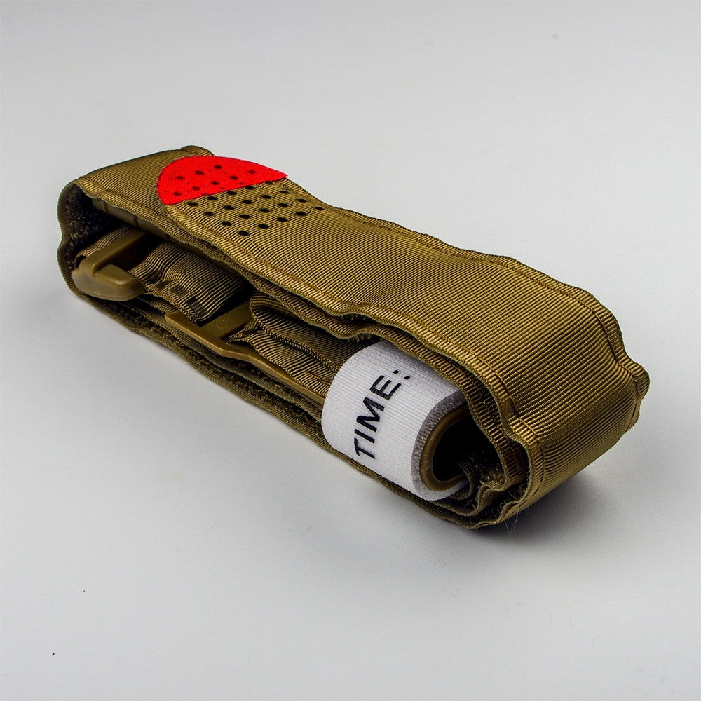 One-Handed First-Aid Tourniquet Aluminum Rod