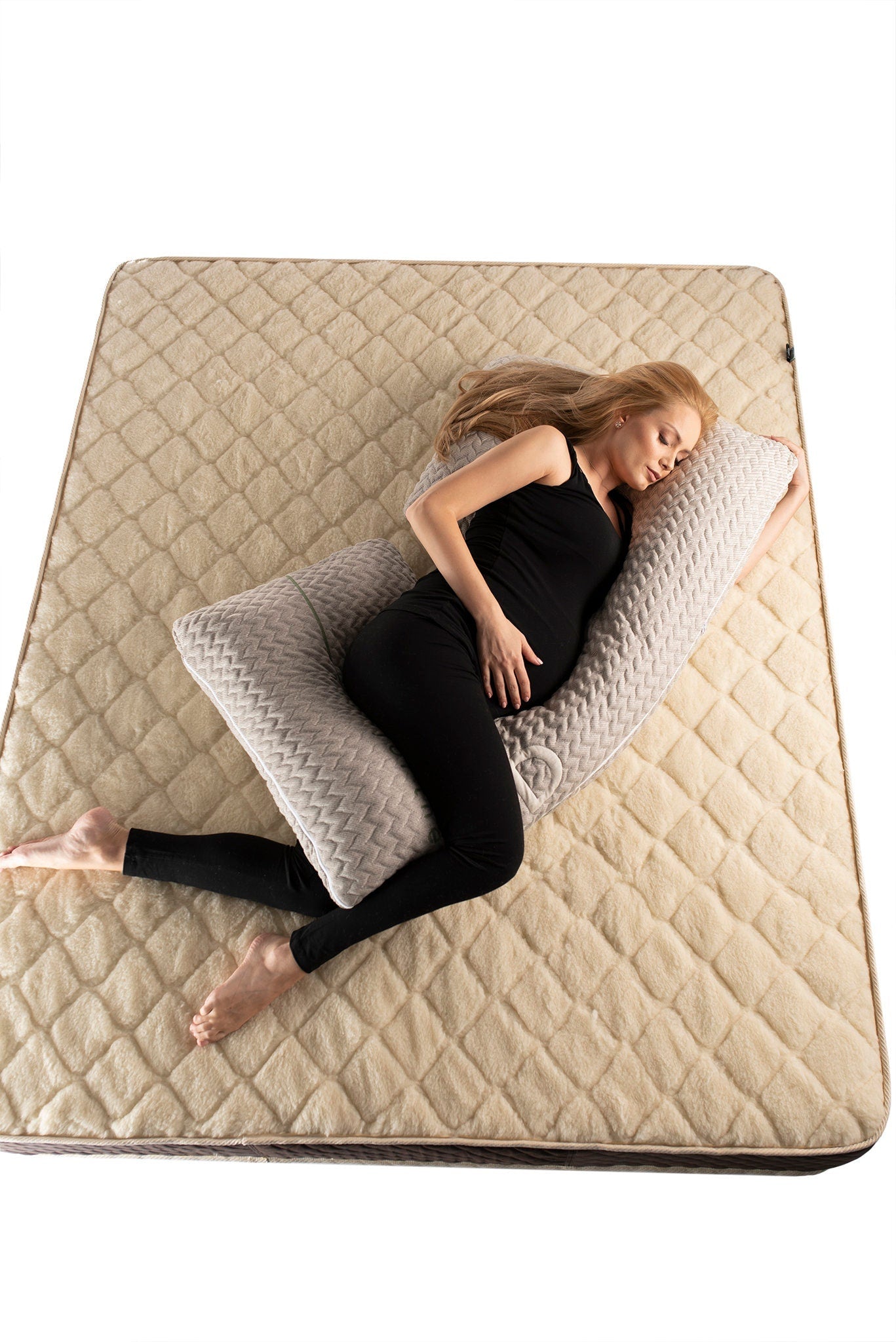 Full Body Pregnancy Pillow (C Shaped)-2