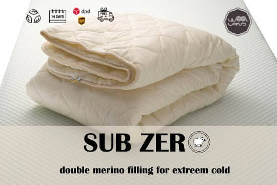 Natural Merino Wool Blanket-0
