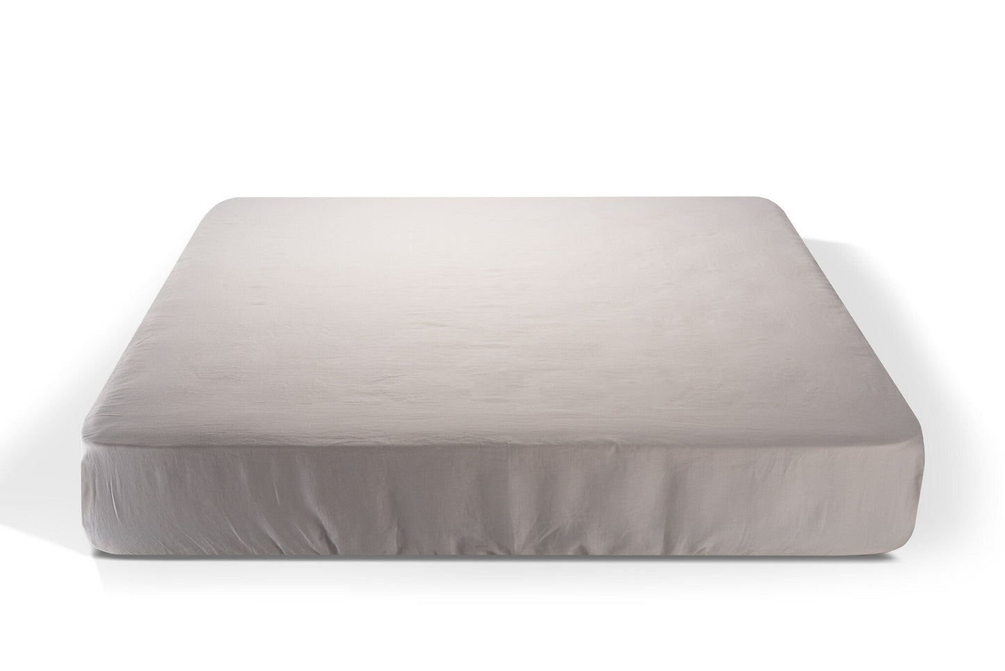 Natural Linen Fitted Sheet-1