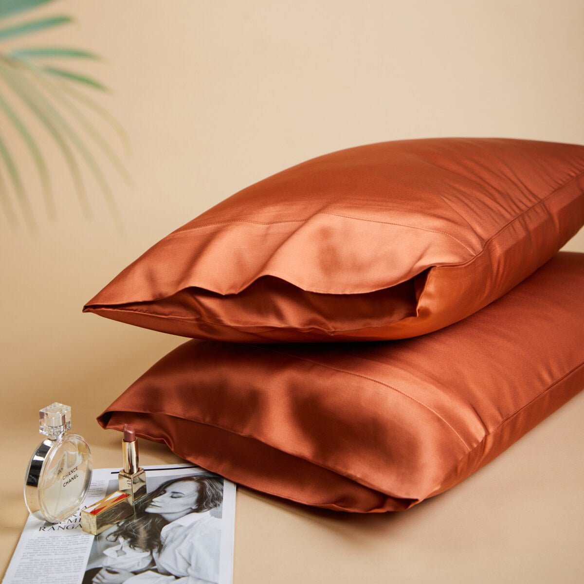 Premium Mulberry Silk Reversible Pillowcase Duo-5